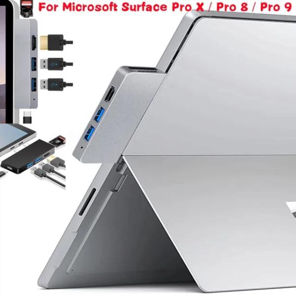 GS pro 8 9 x pro9,HDMI互換のUSB Type Cハブ,3.0 USBドッキング...