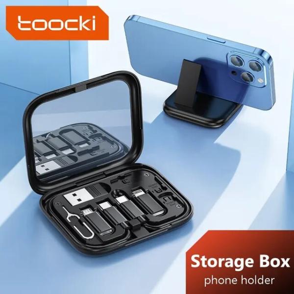 Toocki-USB Type-Cケーブル60W 4 in 1,充電器,携帯電話ホルダー,Xiaom...