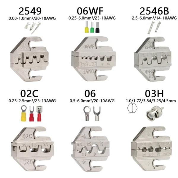 圧着ペンチ,4mmコネクタ,SN-2549,02c,06wf,06,2546b,03h,圧着端子に使...