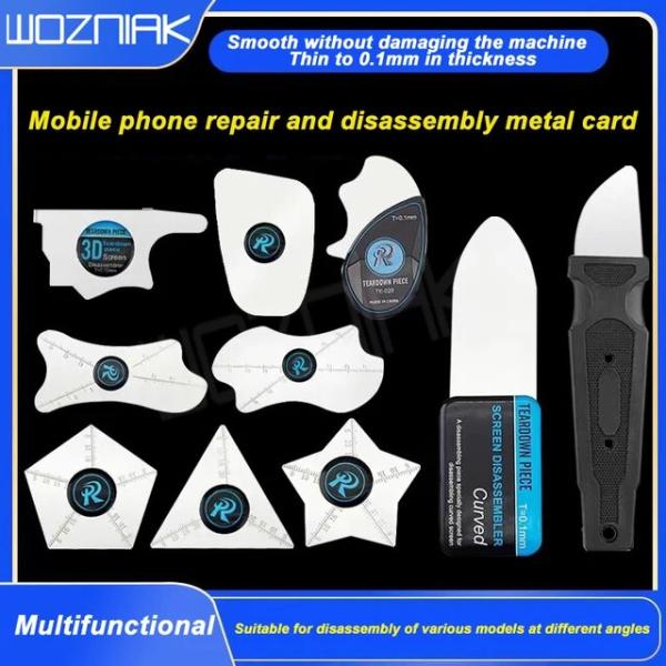 鋼のオープニング携帯電話、スクリーン分離、超薄型、金属、スクリーン、ipad、ラップトップ、0.1ミ...