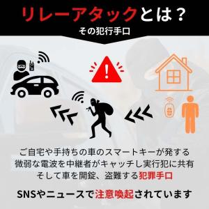 リレーアタック 防止 対策 対策品 対策グッズ...の詳細画像2