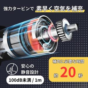 電動空気入れ 電動 自転車 自動車 バイク 米...の詳細画像5