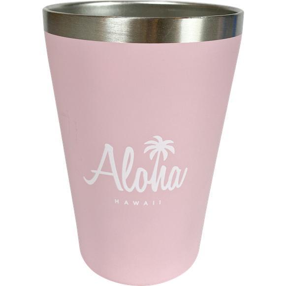 タンブラー ピンク アロハ 保温 保冷 ハワイ オフィス リモート おしゃれ aloha 雑貨 食器...