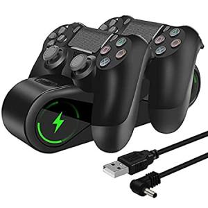 PS4 Controller Charger, atolla Playstation 4 Charging Station with LED Indi好評販売中