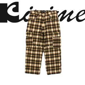 スケートボード キリメ 切目 Kirime カーゴパンツ Plaid Cargo Pants