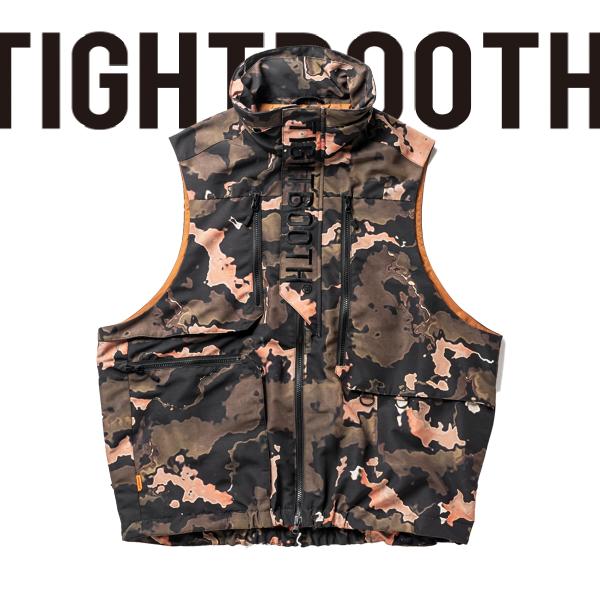 TIGHTBOOTH タイトブース ベスト Ripstop Tactical Vest (Orang...