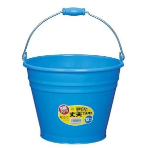 バケツ 12L 広口 アルミハンドル カラーバケ...の商品画像