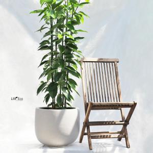 植木鉢 軽量大型 FRP製 プラスター Uポッ...の詳細画像2