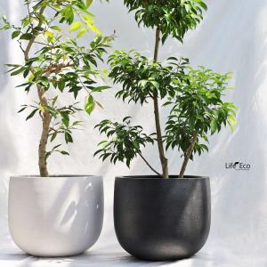 植木鉢 軽量大型 FRP製 プラスター Uポッ...の詳細画像3