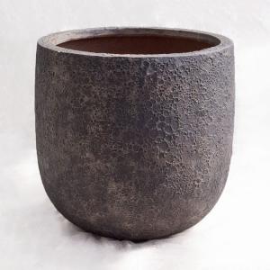 植木鉢 テラコッタ製 アンティーク調 23cmフリット バルーン