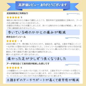 インソール 扁平足 土踏まず 偏平足 衝撃吸収...の詳細画像3