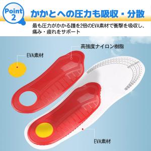 インソール 扁平足 土踏まず 偏平足 衝撃吸収...の詳細画像5