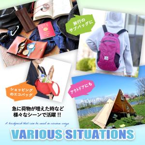 折りたたみリュック エコバッグ リュック 折り...の詳細画像3