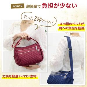 ショルダーバッグ レディース 軽い 小さめ 斜...の詳細画像2