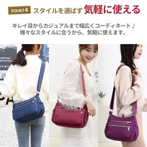 ショルダーバッグ レディース 軽い 小さめ 斜...の詳細画像4