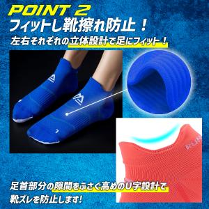 スポーツソックス メンズ レディース 3足 靴...の詳細画像5