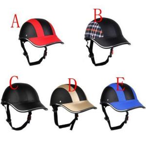 バイクサイクリングヘルメット 調整可能 野球帽 抗UV
