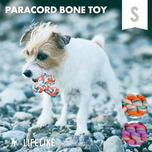 LIFELIKE（ライフライク） パラコードボーントイM 犬 おもちゃ 噛む