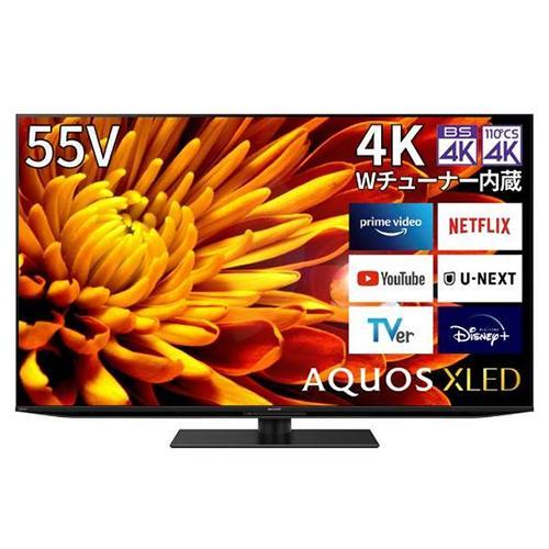 SHARP シャープ 4K液晶テレビ 4T-C55EP1 AQUOS XLED アクオス 55V型 ...