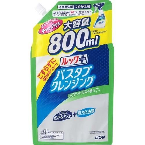 【ルックプラス バスタブクレンジング クリアシトラスの香り 詰替 大容量 800mL】