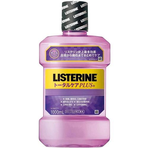 【薬用リステリン トータルケアプラス クリーンミント味 1000ml 医薬部外品】