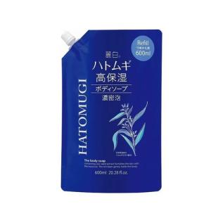 【熊野油脂 麗白 ハトムギ 高保湿ボディソープ 詰替 600mL】｜life-navi