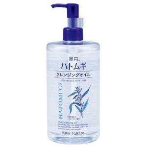 【熊野油脂 麗白 ハトムギ クレンジングオイル 500mL】