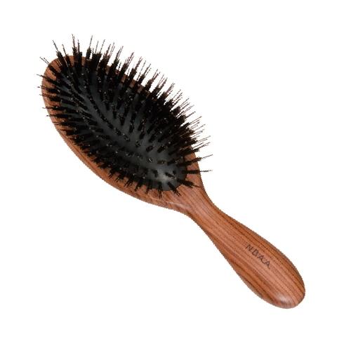 【N.B.A.A. ブロークッションブラシ ナチュラルウッド(NB-BC8)】