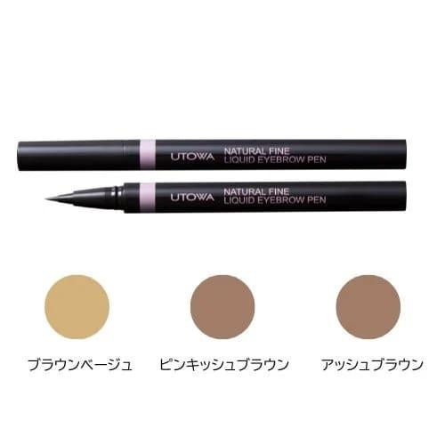 【UTOWA ウトワ ナチュラルファインリキッド アイブロウペン】 アイブロウペン リキッド アイラ...