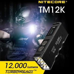 TM12K ナイトコア ライト NITECORE 12000ルーメン LED 4800mAhリチウム 