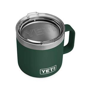 YETI  Rambler 14オンス マグ  ステンレススチール 真空保温 標準蓋付き マグカップ