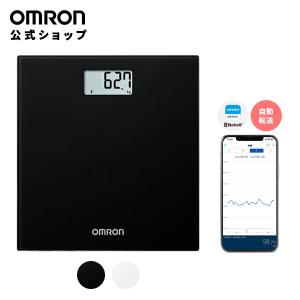 オムロン OMRON 公式 体重計 HN-300T2-JTBK ブラック スマホ連動 正確 デジタル 薄型 電池