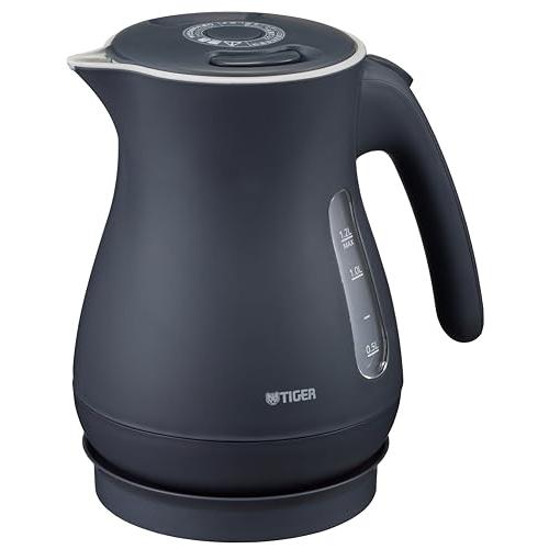 WEB限定タイガー魔法瓶 電気ケトル 驚速 軽量 湯沸かし 蒸気セーブ 1.2L 転倒お湯漏れ防止 ...