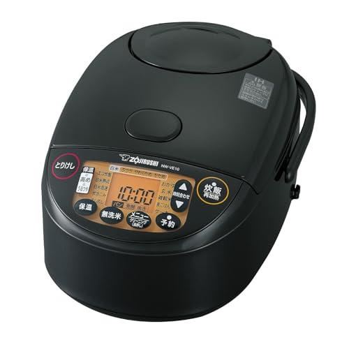 象印マホービン 炊飯器 5.5合 極め炊き IHタイプ 日本製 保温30時間 ブラック NW-VE1...