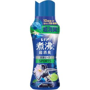 レノア 煮沸レベル超消臭 抗菌ビーズ SPORTS クールリフレッシュ&amp;シトラスの香り 本体 420...