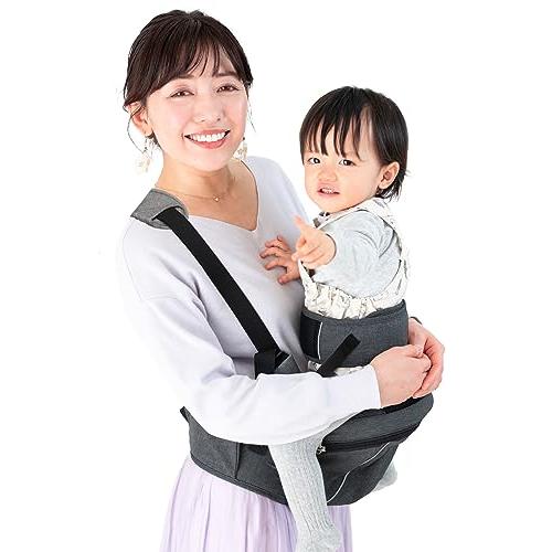 Coperta 保育士が推薦ヒップシート だっこひも安全ベルト付き改良モデル 日本語説明書付き抱っこ...