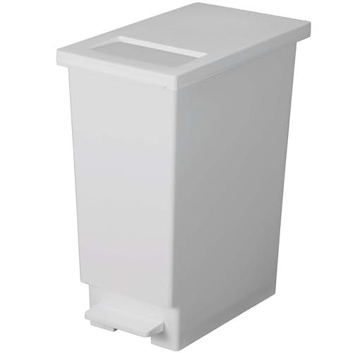 新輝合成 トンボ スウィッシュ ゴミ箱 45リットル 蓋を開けずにごみを捨てられる プッシュタイプ ...