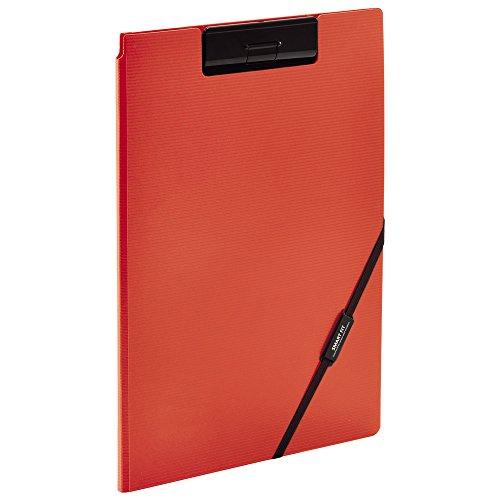 リヒトラブ バインダー クリップファイル 多機能 A4 オレンジ F7560-4