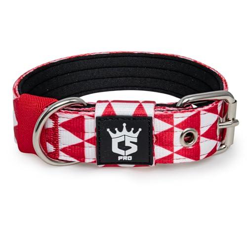 TSPRO タクティカルドッグカラー 1.25インチ幅 太め設計 ヘビーデューティメタルバックル付き...