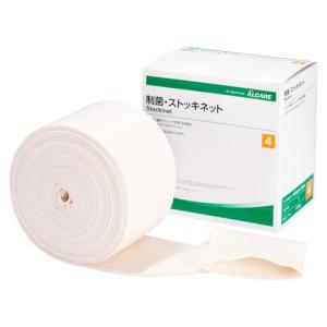 アルケア 制菌・ストッキネット メリヤス編みチューブ包帯(純綿製) 17723 4号 1巻