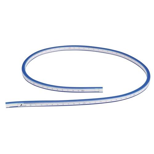 シンワ測定(Shinwa Sokutei) 自在曲線定規 目盛付き 80cm 74853