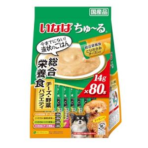 いなば ちゅ~る 総合栄養食 チーズ・野菜バラエ...の商品画像