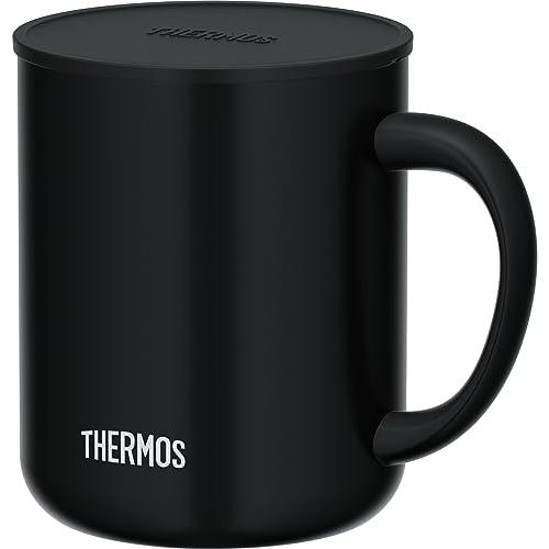 サーモス(THERMOS) ステンレス鋼 真空断熱マグカップ 450ml スモークブラック JDG-...