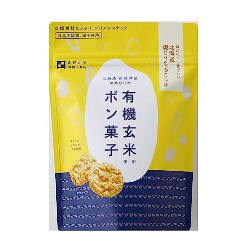澤田米穀店 有機玄米使用ポン菓子 焼とうもろこし味 30g×6個