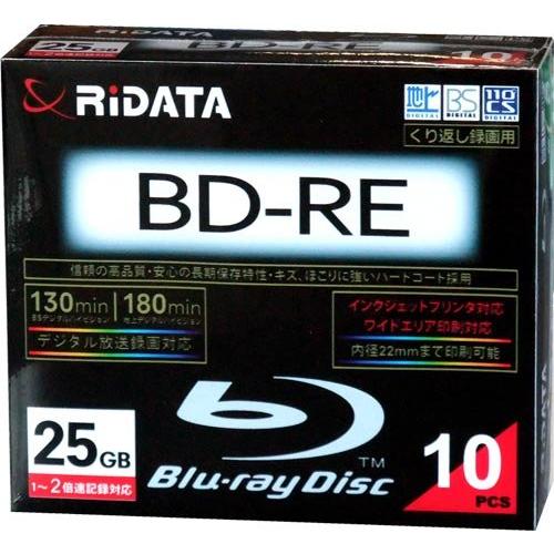 BD-RE130PW 2X.10P SC C 録画 BD-RE 25GB 繰り返し録画 プリンタブル