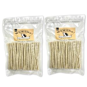 犬 ガム 国産 無添加 馬皮 デンタルスティック 50本 ×2袋セット Wowono! premium ワオーノ! プレミアム 獣医師監修 犬 おやつ 犬用ガム｜京一屋