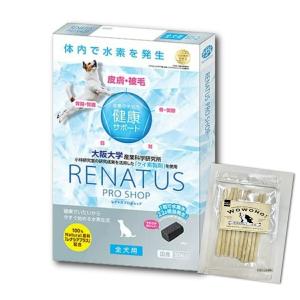 レナトス プロショップ 全犬用 30粒 水素 腸 サプリメント フリー