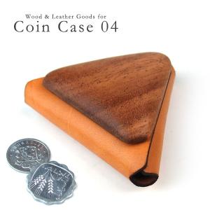 Coin Case 04 木と革のコインケース｜life-store