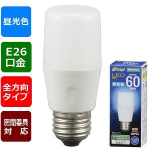 LED電球 T形 オーム電機 AG20 LDT7D-G