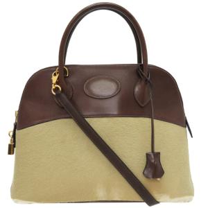 HERMES 美品 エルメス ボリード31 ヴォーシャモニー ナチュラル HERMES 美品 エルメス ボリード31 ヴォーシャモニー ナチュラル